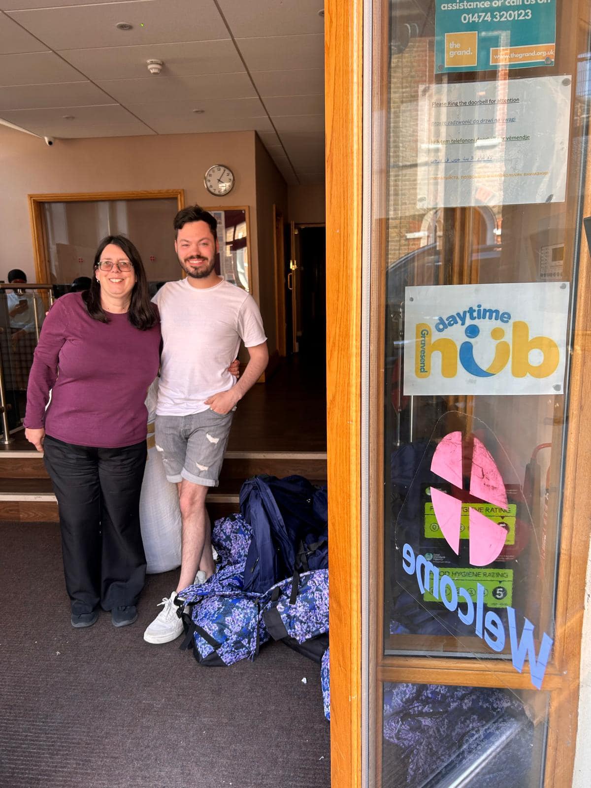 People smiling together